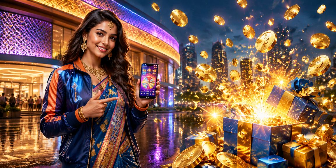 Player using mobile for online lottery play in Mumbai